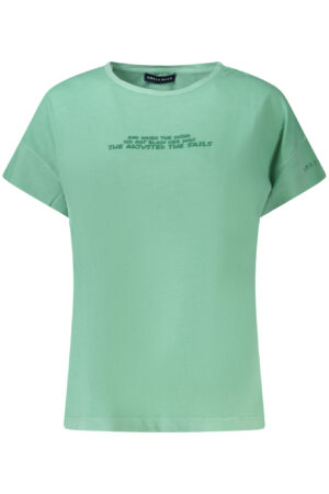NORTH SAILS T-SHIRT MANICHE CORTE DONNA VERDE