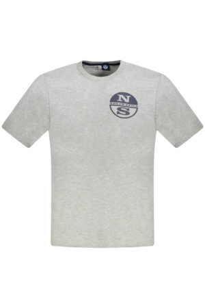 NORTH SAILS T-SHIRT MANICHE CORTE UOMO GRIGIO
