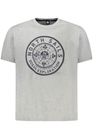 NORTH SAILS T-SHIRT MANICHE CORTE UOMO GRIGIO