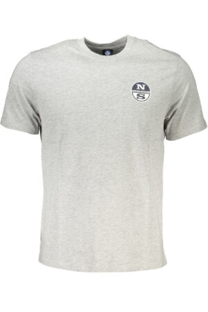 NORTH SAILS T-SHIRT MANICHE CORTE UOMO GRIGIO