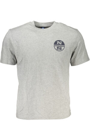 NORTH SAILS T-SHIRT MANICHE CORTE UOMO GRIGIO