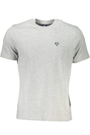 NORTH SAILS T-SHIRT MANICHE CORTE UOMO GRIGIO
