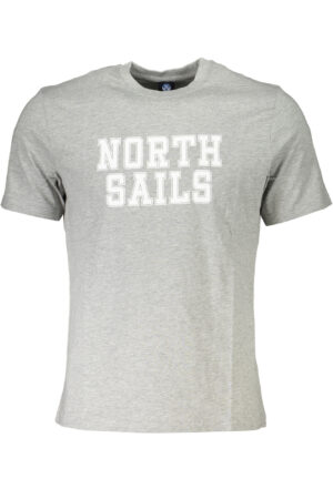 NORTH SAILS T-SHIRT MANICHE CORTE UOMO GRIGIO