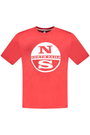 NORTH SAILS T-SHIRT MANICHE CORTE UOMO ROSSO