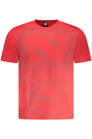 NORTH SAILS T-SHIRT MANICHE CORTE UOMO ROSSO