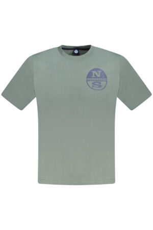 NORTH SAILS T-SHIRT MANICHE CORTE UOMO VERDE