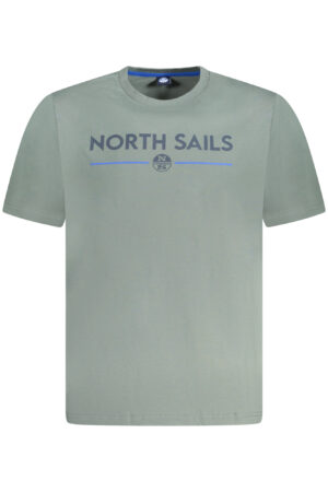 NORTH SAILS T-SHIRT MANICHE CORTE UOMO VERDE