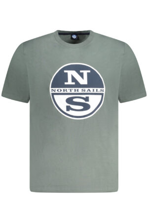 NORTH SAILS T-SHIRT MANICHE CORTE UOMO VERDE