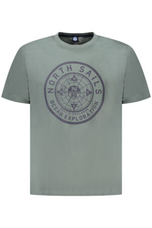 NORTH SAILS T-SHIRT MANICHE CORTE UOMO VERDE