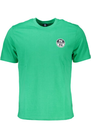 NORTH SAILS T-SHIRT MANICHE CORTE UOMO VERDE
