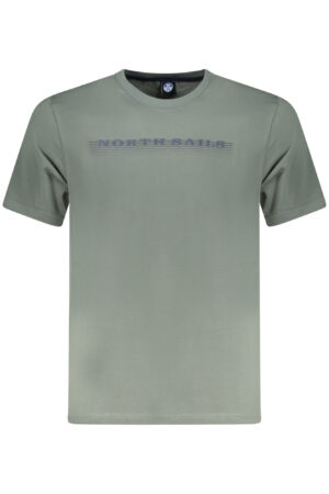 NORTH SAILS T-SHIRT MANICHE CORTE UOMO VERDE