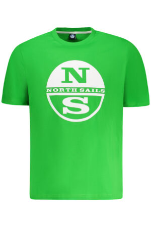 NORTH SAILS T-SHIRT MANICHE CORTE UOMO VERDE