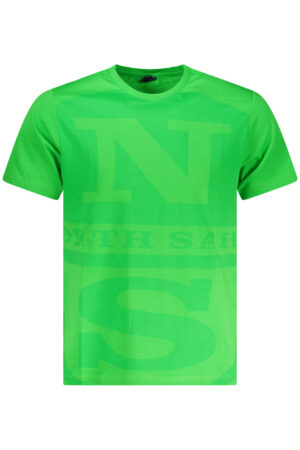 NORTH SAILS T-SHIRT MANICHE CORTE UOMO VERDE