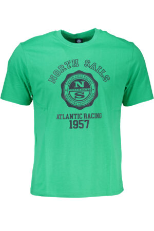 NORTH SAILS T-SHIRT MANICHE CORTE UOMO VERDE