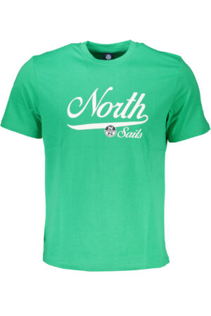 NORTH SAILS T-SHIRT MANICHE CORTE UOMO VERDE