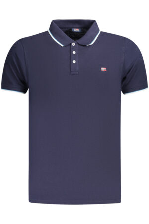 NORWAY 1963 POLO MANICHE CORTE UOMO BLU