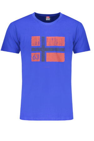 NORWAY 1963 T-SHIRT MANICHE CORTE UOMO BLU