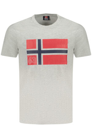 NORWAY 1963 T-SHIRT MANICHE CORTE UOMO GRIGIO