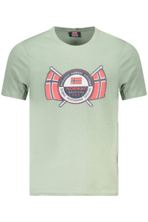 NORWAY 1963 T-SHIRT MANICHE CORTE UOMO VERDE