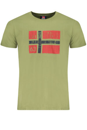 NORWAY 1963 T-SHIRT MANICHE CORTE UOMO VERDE