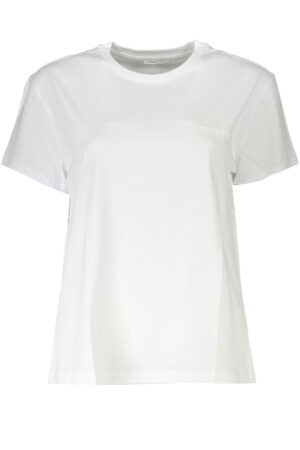 PATRIZIA PEPE T-SHIRT MANICHE CORTE DONNA BIANCO