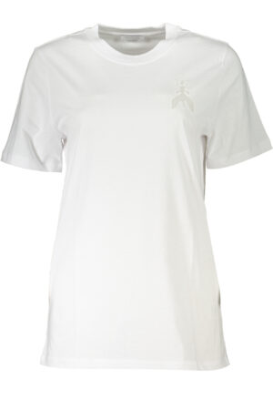 PATRIZIA PEPE T-SHIRT MANICHE CORTE DONNA BIANCO