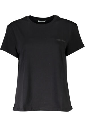 PATRIZIA PEPE T-SHIRT MANICHE CORTE DONNA NERO