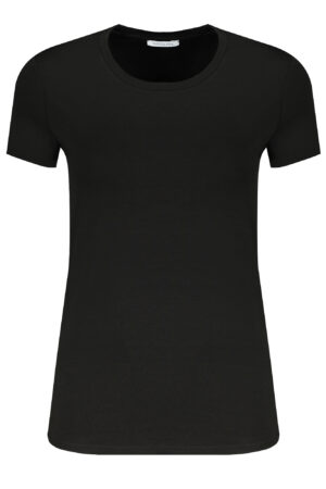 PATRIZIA PEPE T-SHIRT MANICHE CORTE DONNA NERO