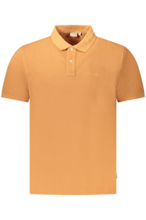 PEPE JEANS POLO MANICHE CORTE UOMO ARANCIO