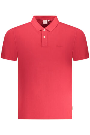 PEPE JEANS POLO MANICHE CORTE UOMO ROSSO