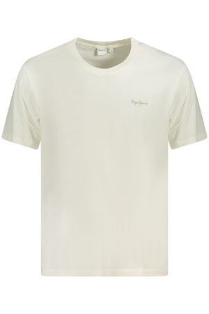 PEPE JEANS T-SHIRT MANICHE CORTE UOMO BIANCO