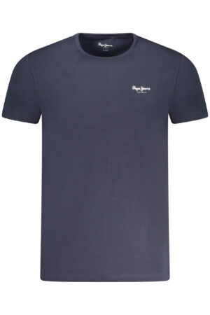 PEPE JEANS T-SHIRT MANICHE CORTE UOMO BLU