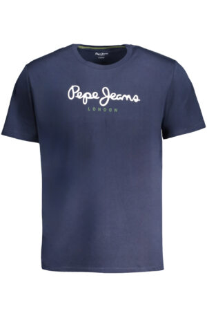 PEPE JEANS T-SHIRT MANICHE CORTE UOMO BLU