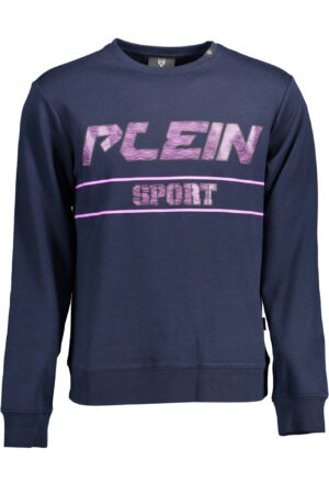 PLEIN SPORT FELPA SENZA ZIP UOMO BLU