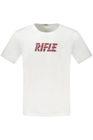 RIFLE T-SHIRT MANICHE CORTE UOMO BIANCO