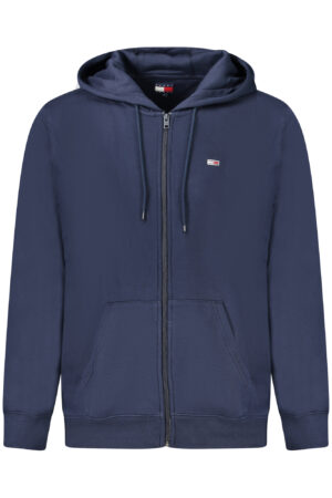 TOMMY HILFIGER FELPA CON ZIP UOMO BLU