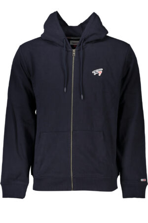 TOMMY HILFIGER FELPA CON ZIP UOMO BLU