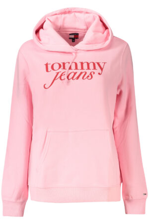 TOMMY HILFIGER FELPA SENZA ZIP DONNA ROSA