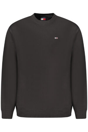 TOMMY HILFIGER FELPA SENZA ZIP UOMO NERO