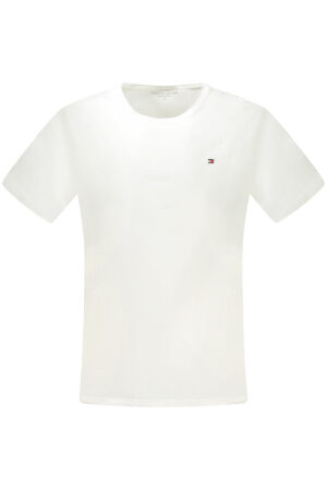 TOMMY HILFIGER T-SHIRT MANICHE CORTE UOMO BIANCO