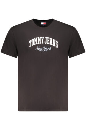 TOMMY HILFIGER T-SHIRT MANICHE CORTE UOMO NERO