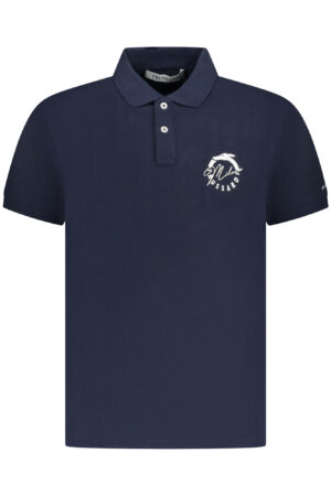 TRUSSARDI POLO MANICHE CORTE UOMO BLU