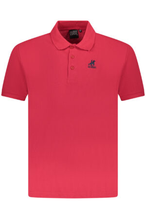 U.S. GRAND POLO MANICHE CORTE UOMO ROSSO