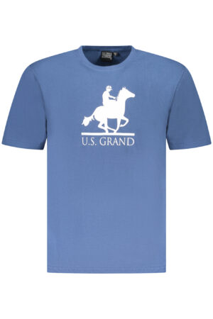 U.S. GRAND T-SHIRT MANICHE CORTE UOMO BLU