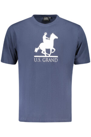 U.S. GRAND T-SHIRT MANICHE CORTE UOMO BLU