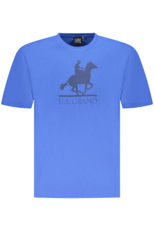 U.S. GRAND T-SHIRT MANICHE CORTE UOMO BLU