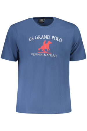 U.S. GRAND T-SHIRT MANICHE CORTE UOMO BLU