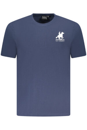 U.S. GRAND T-SHIRT MANICHE CORTE UOMO BLU