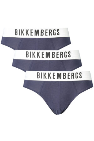 BIKKEMBERGS SLIP UOMO BLU