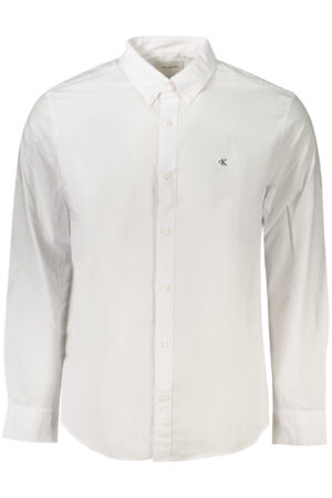 CALVIN KLEIN CAMICIA MANICHE LUNGHE UOMO BIANCO